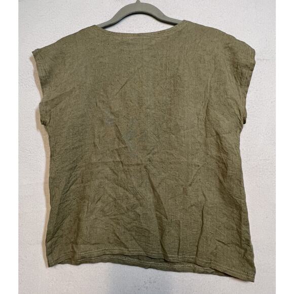 Arthur Max Sportswear‎ Size S Sleeveless Top Tan - Picture 2 of 8